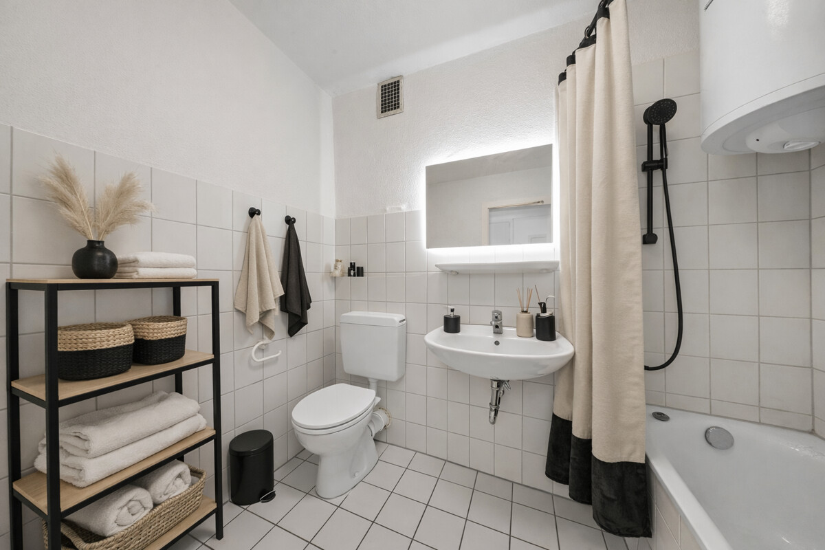Badezimmer renoviert