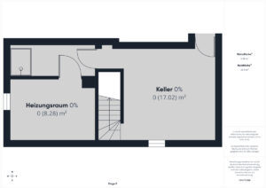 Grundriss Keller