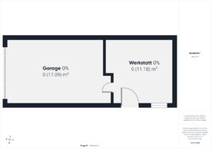 Grundriss Garage