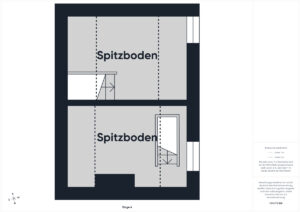 Grundriss Spitzboden
