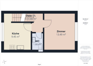 Grundriss Obergeschoss