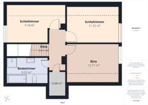 Grundriss Obergeschoss
